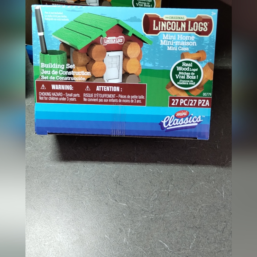 Lincoln Logs Mini Home Building Set - Picture 2 of 5